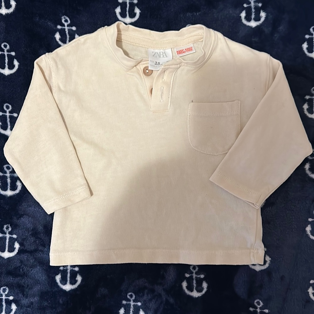 Baby Boy Henley Top